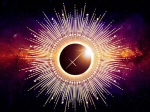 sagittarius solar eclipse