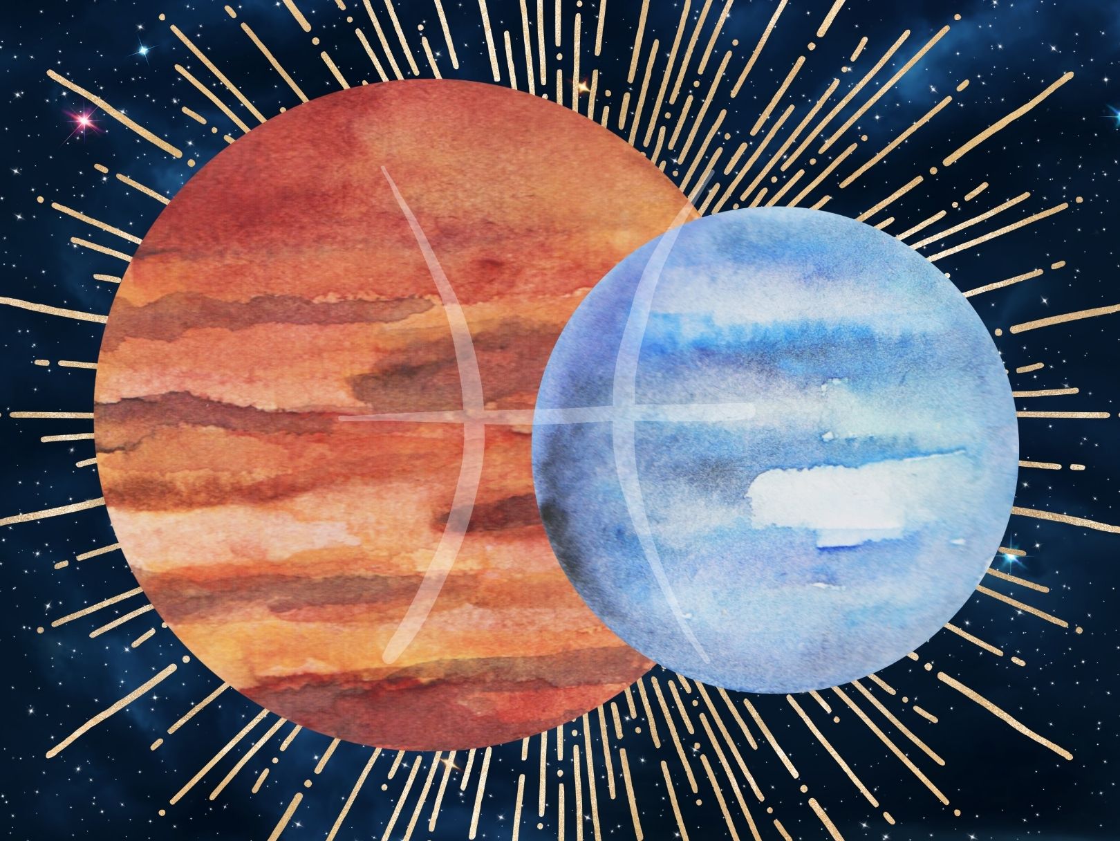 Jupiter and Neptune conjunction