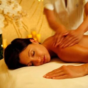 Acupressure point massage