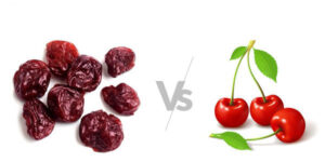 Tart Cherries vs. Red Cherries